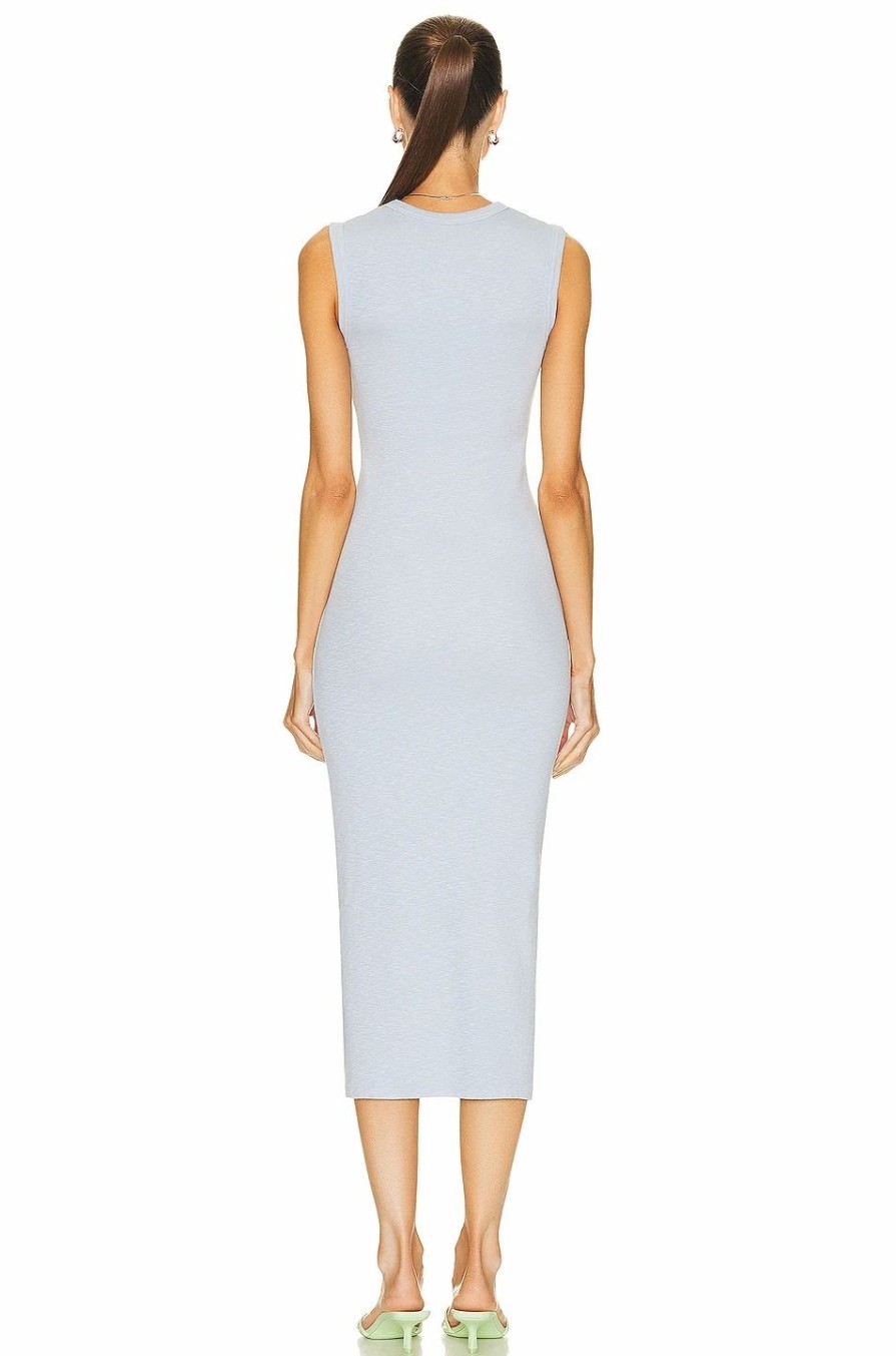 Best * Enza Costa Textured Knit Sleeveless Maxi Dress