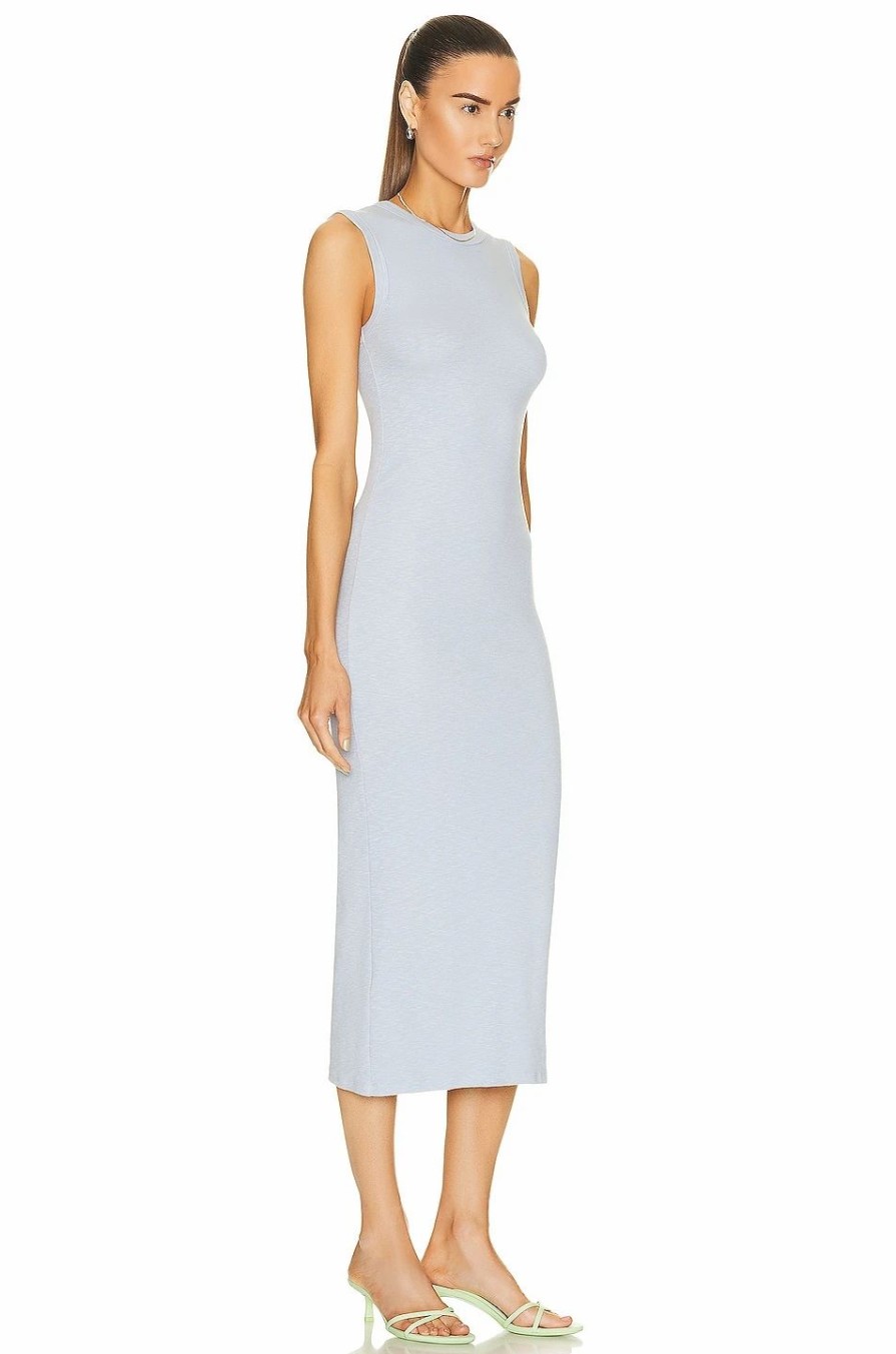 Best * Enza Costa Textured Knit Sleeveless Maxi Dress