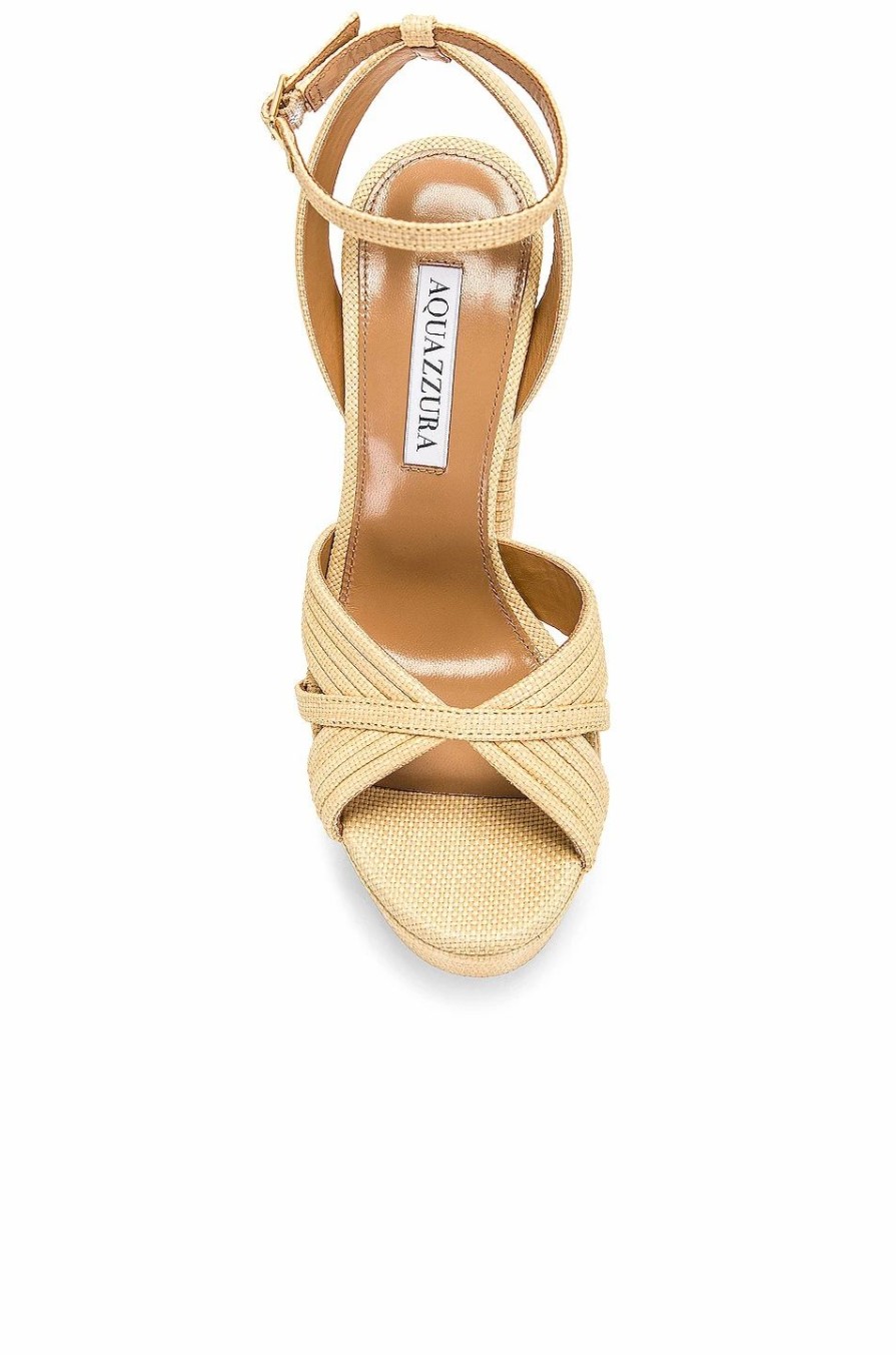 Clearance * Aquazzura Sundance 140 Plateau Sandal