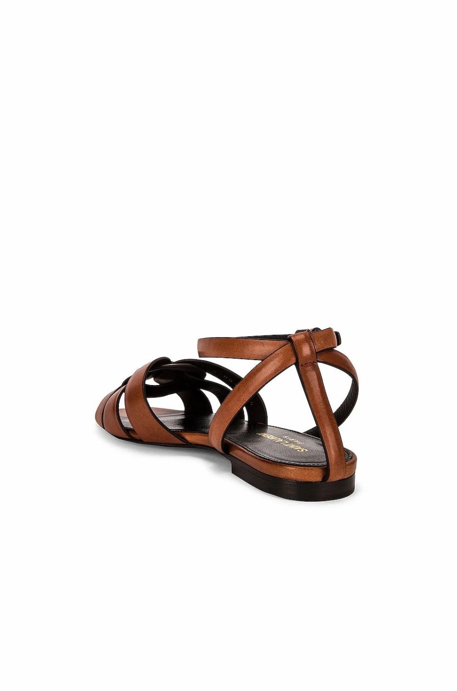 Best * Saint Laurent Tribute Nu Pieds Sandals