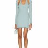 Best * Matthew Bruch Halter Rib Knit Mini Dress