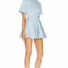 Online * Helsa Stretch Cotton Sateen Shirt Dress