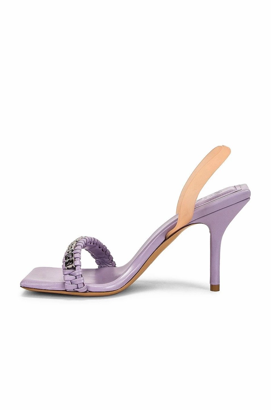 Clearance * Givenchy G Woven Slingback Sandals