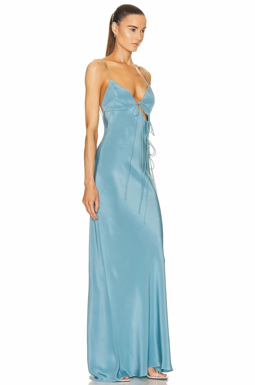 Wholesale * Christopher Esber Slope Tie Silk Dress