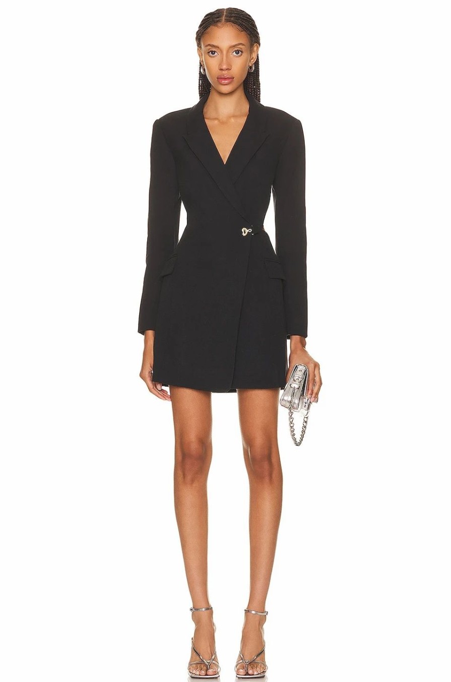 Best * Simkhai Jayda Crepe Blazer Dress