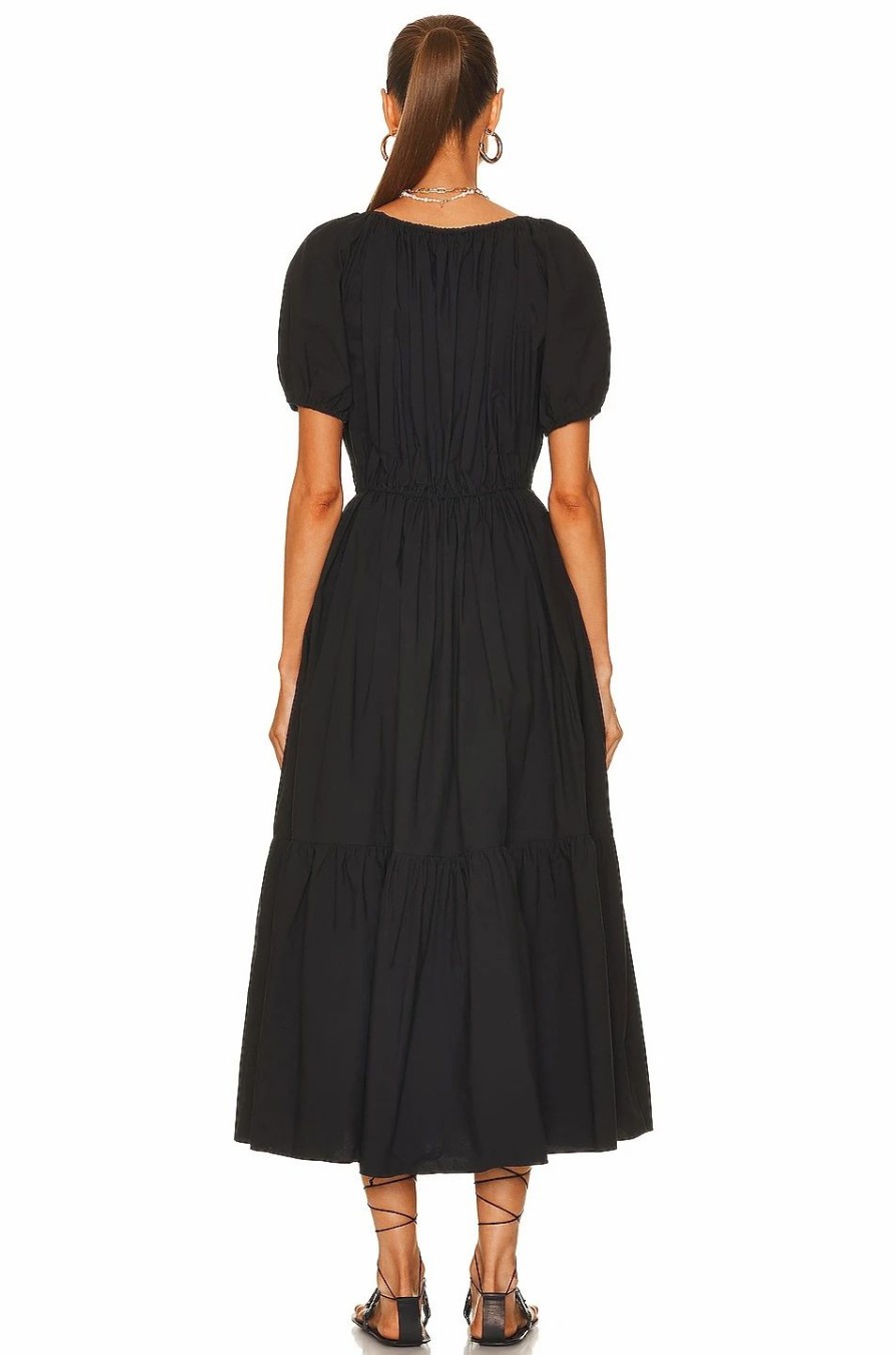 Clearance * Matteau Drawcord Midi Dress