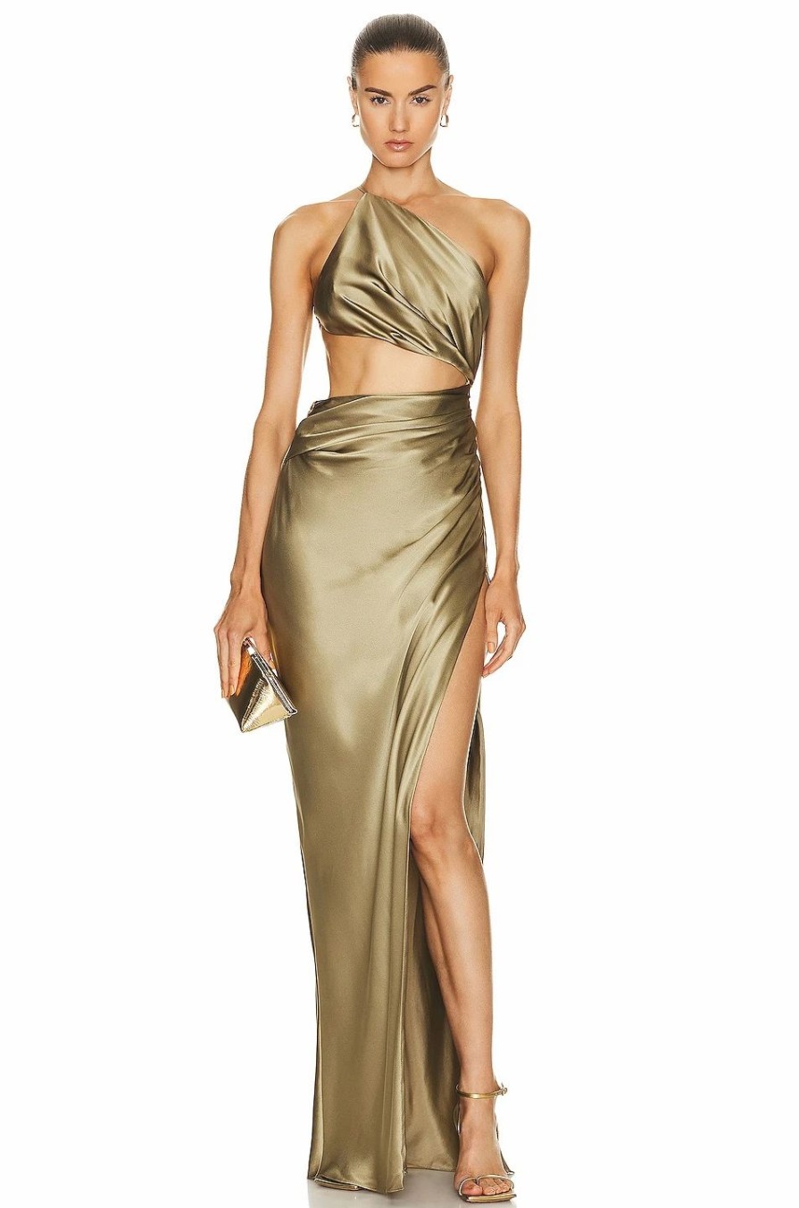 Best * The Sei One Shoulder Cut Out Gown