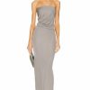 Clearance * Christopher Esber Strapless Ruche Dress