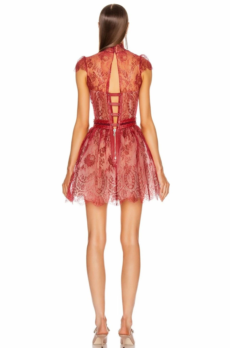 Hot * Aadnevik French Lace Mini Dress