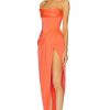 Clearance * Alex Perry Harland Longline Corset Drape Gown