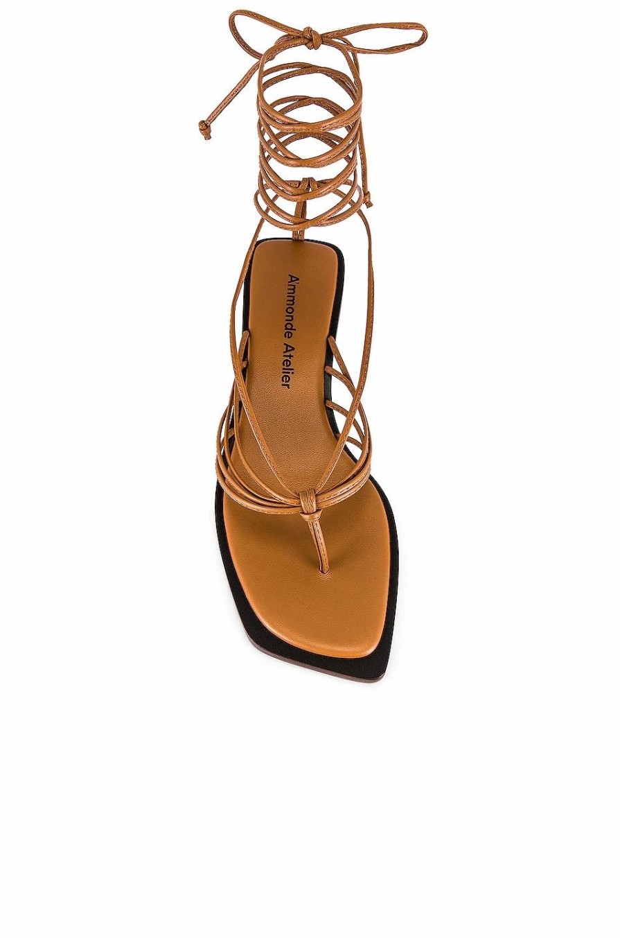 Online * A'Mmonde Atelier Allegra Lace Up Sandals