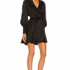 Hot * Zimmermann Silk Wrap Mini Dress