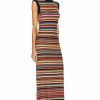 Wholesale * The Elder Statesman Vista Stripe Maxi Dress