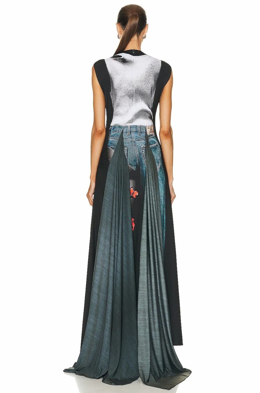 Wholesale * Y/Project X Jean-Paul Gaultier Trompe L'Oeil Pant Dress