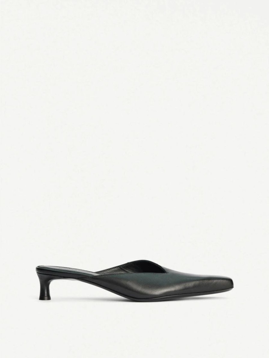 Hot * Micea Mules Black