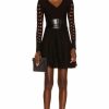 Hot * Alaia Long Sleeve Mini Dress