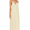 Best * Simkhai Azita Plisse Draped Gown