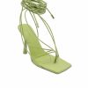 Hot * Gia Borghini X Rhw Short Lace Up Sandal