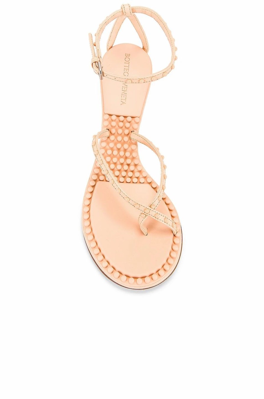 Clearance * Bottega Veneta Dot Ankle Strap Sandals