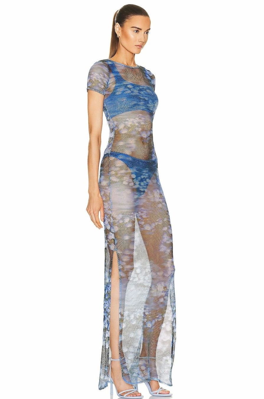 Best * Priscavera Netting Maxi Dress