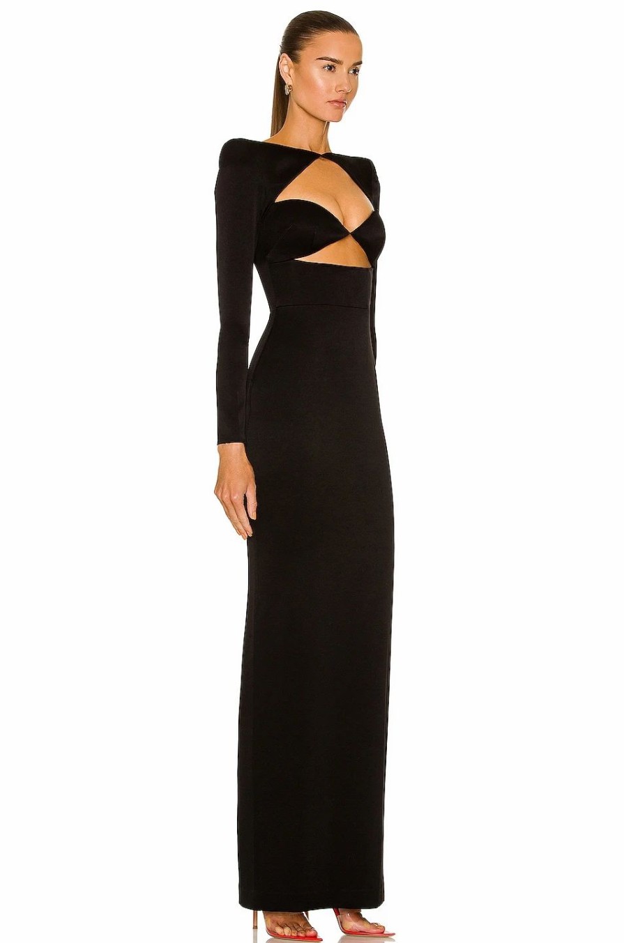 New * Alex Perry Cohan Double Cut Out Dress