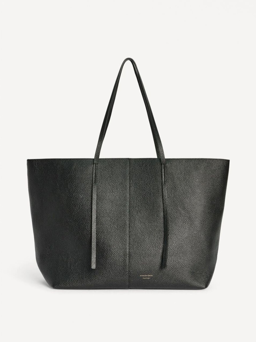 Best * Abilla Leather Tote Black