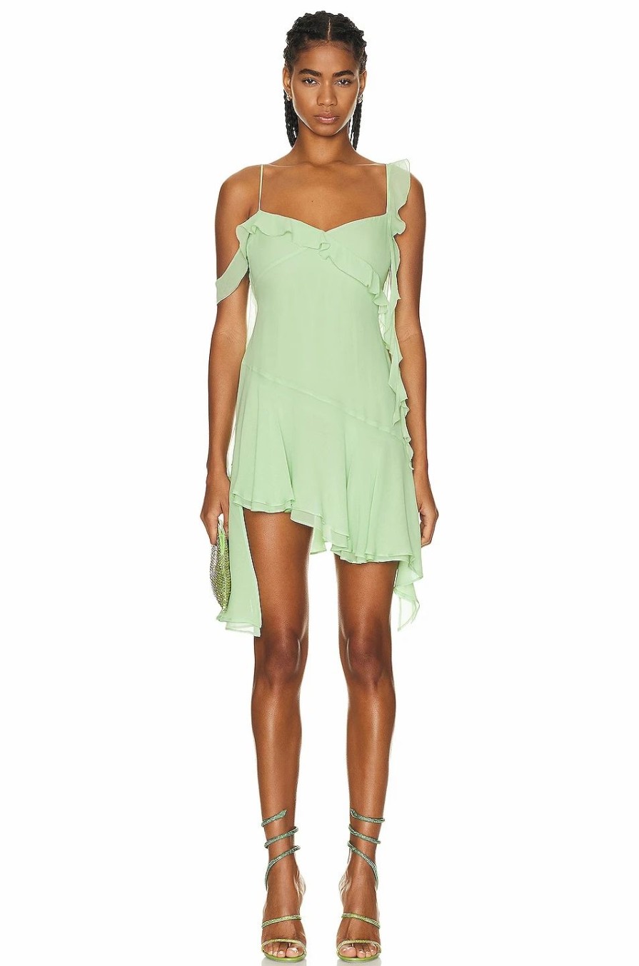 Hot * The Andamane Miranda Mini Ruffle Dress