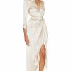 Wholesale * L'Agence Kadi Long Wrap Dress