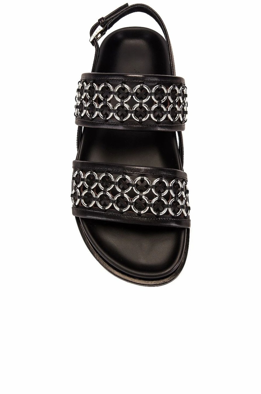 Best * Alaia Eyelet Slingback Sandals